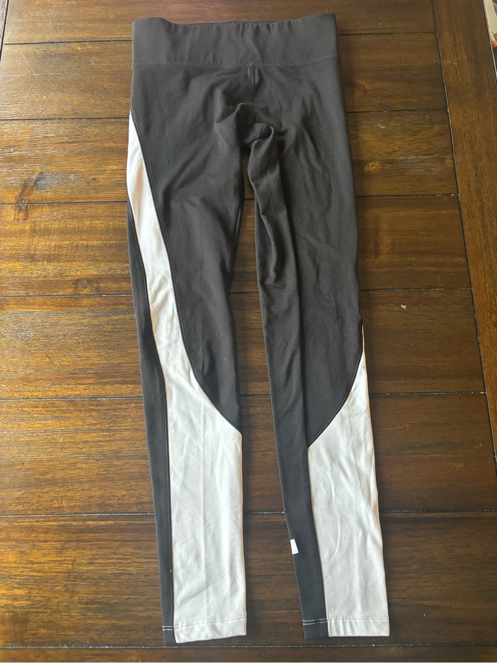 Victoria's Secret PINK Black and Light Gray Athletic Leggings
